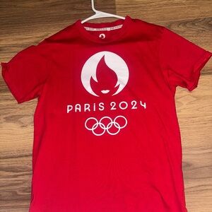 Paris 2024 Olympic Red T-Shirt